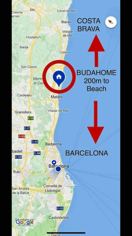 Espectacular Apartamento Cerca De Barcelona Con Free Wifi カネット・デ・マール エクステリア 写真